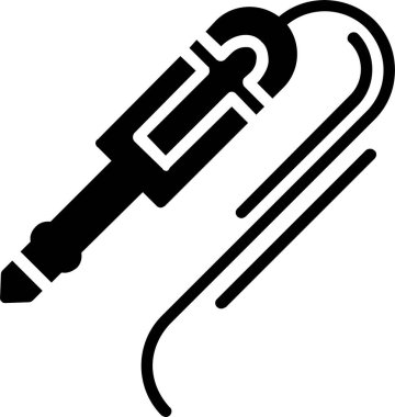 Soldering Iron Vector Icon Design