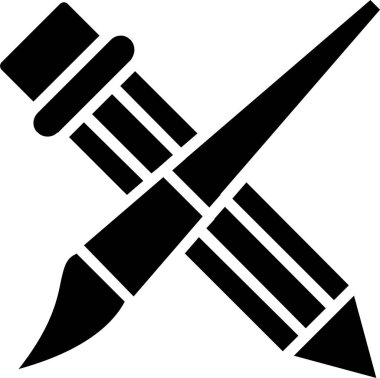 Brush Vector Icon Design