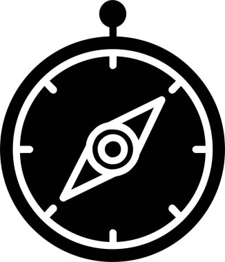 Compass Vector Icon Design