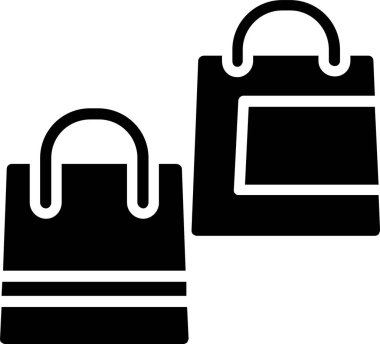Shopping Bags Vector Icon Design