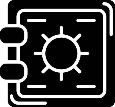 kasa vektör simgesi tasarım