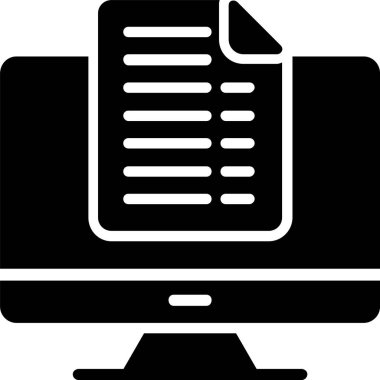 Çevrimiçi Belgelendirme Vektörü Simgesi Tasarımı