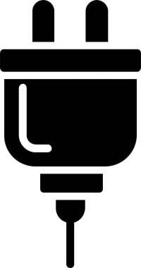 Power Plug Vector Icon Design