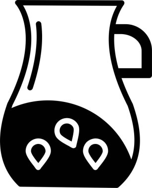 Water Jug Vector Icon Design