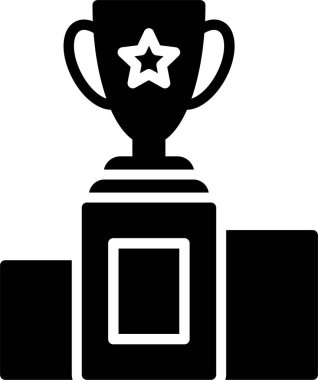 Kazanan Vektör Simgesi Tasarımı