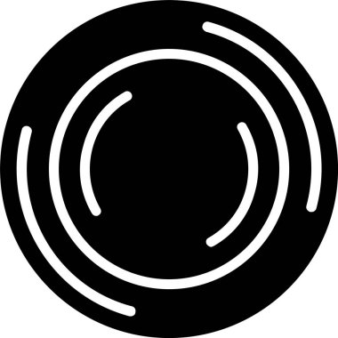 Plate Vector Icon Design