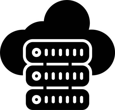 sunucu vektör simgesi tasarımı