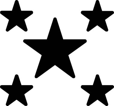 Stars Vector Icon Design