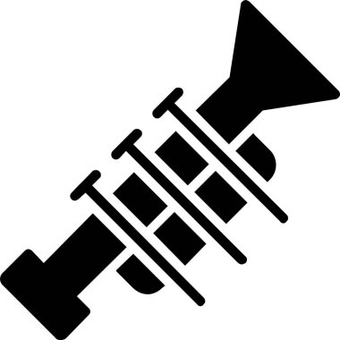 Trumpet Vector Icon Design