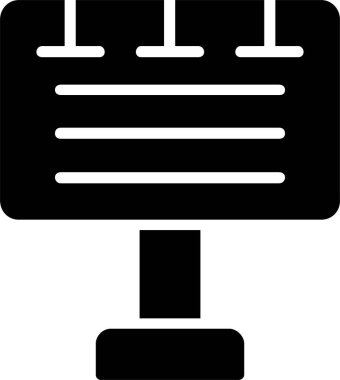 Billboard Vector Icon Design