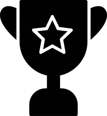 Trophy Vector Icon Design