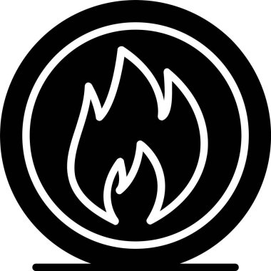 Flame Vector Icon Design