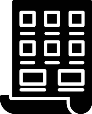 Storyboard Vector Icon Design