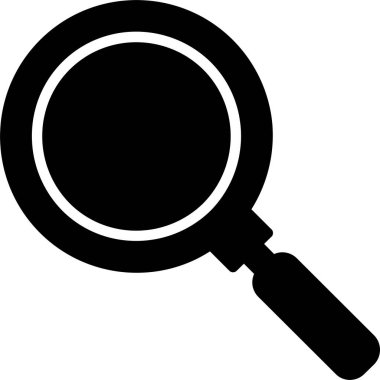 Magnifying Glass Vector Icon Design