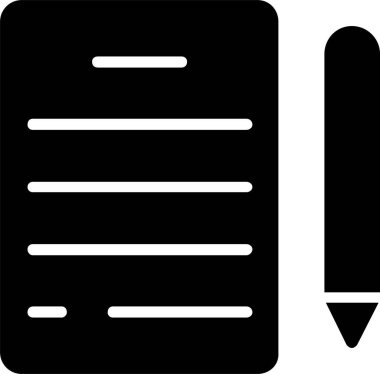 Writing Vector Icon Design