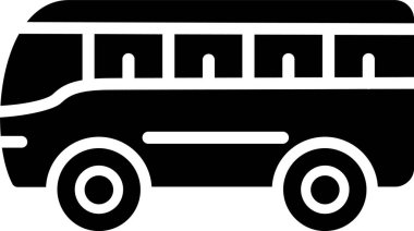 Bus Vector Icon Design