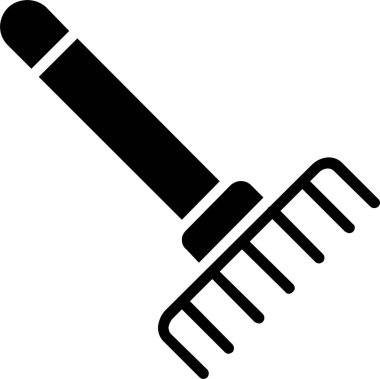 Rake Vector Icon Design