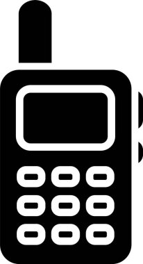 Walkie Talkie Vector Icon Design