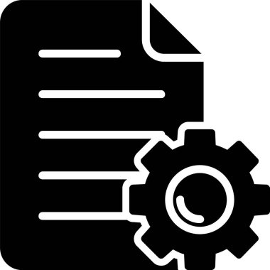 Content management Vector Icon Design