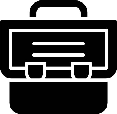 Suitcase Vector Icon Design