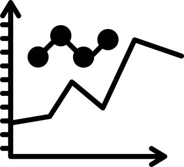 Satır Grafik Vektörü Simgesi Tasarımı