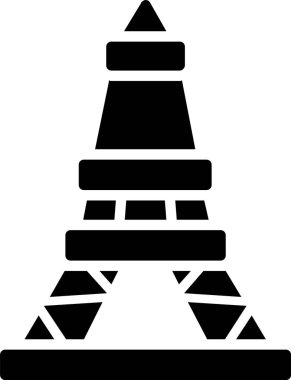 Anıt Vektör Simgesi Tasarımı