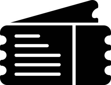 Ticket Vector Icon Design