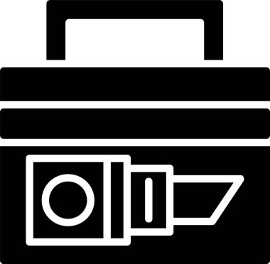 Makyaj Bataklığı Vektörü Simgesi Tasarımı