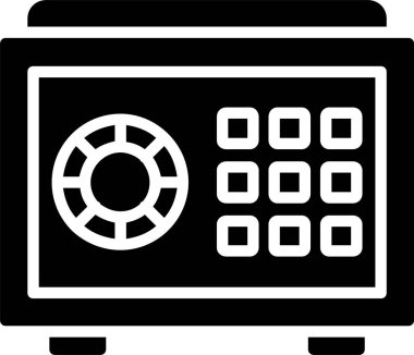 Safebox Vector Icon Design