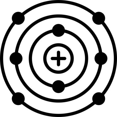 proton Vektör Simgesi Tasarımı