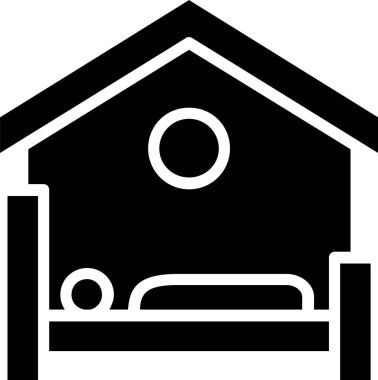 Accomodation Vector Icon Design