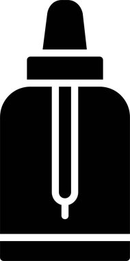 Organik Yağ Vektörü Simgesi Tasarımı