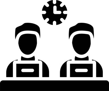 Team  Vector Icon Design