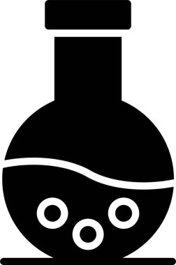 Aşı Araştırma Bilimi Vektör Simgesi Tasarımı