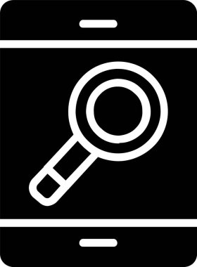 Arama vektör simgesi tasarım