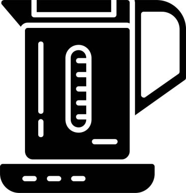 Electric Kettle Vector Icon Design