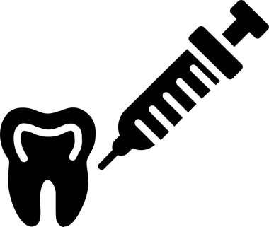 Anestezi Vektör Simgesi Tasarımı