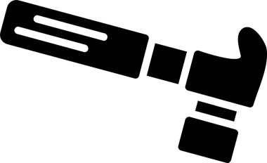 Vektör simgesi tasarım çekiç