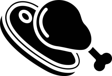 Meat Vector Icon Design