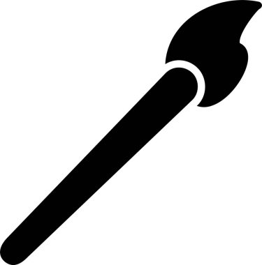 Brush Vector Icon Design
