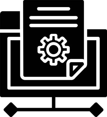File Management Vector Icon Design
