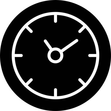 Saat vektör simge tasarımı