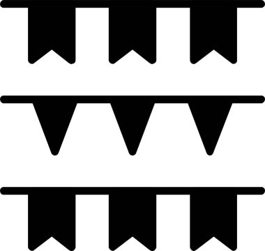 Garlands Vector Icon Design