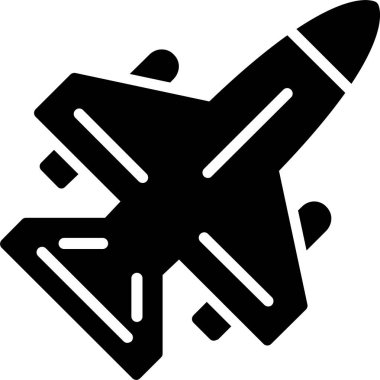 jet Vector Icon Design