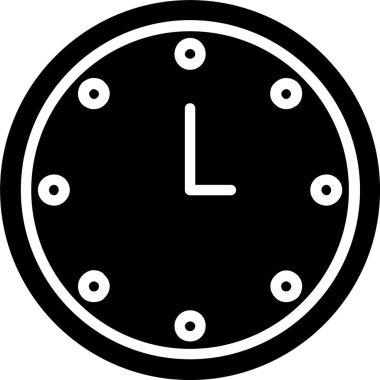 Saat vektör simge tasarımı