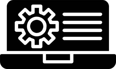 Dizüstü vektör simgesi tasarım