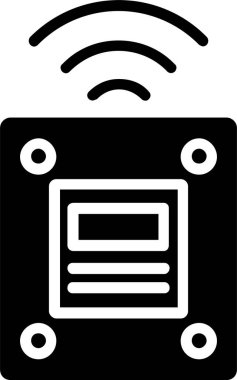 Network Device Vector Icon Design