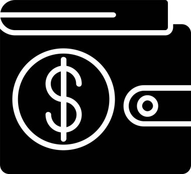 Wallet Vector Icon Design