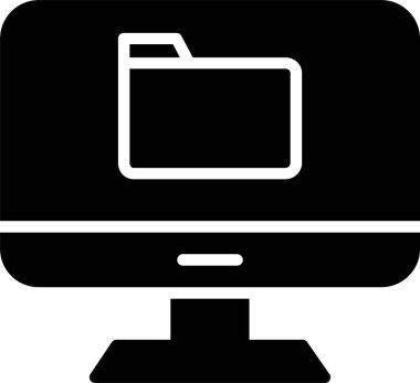 Klasör vektör simgesi tasarım