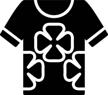 Hawai Gömlek Vektör Simgesi Tasarımı